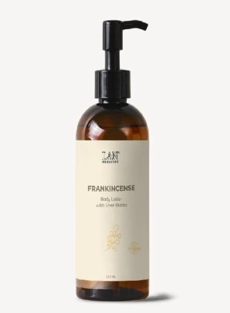 لان اورجنيك لوشن جسم اللبان وزبده الشيا الطبيعي -250 مل - Image 1