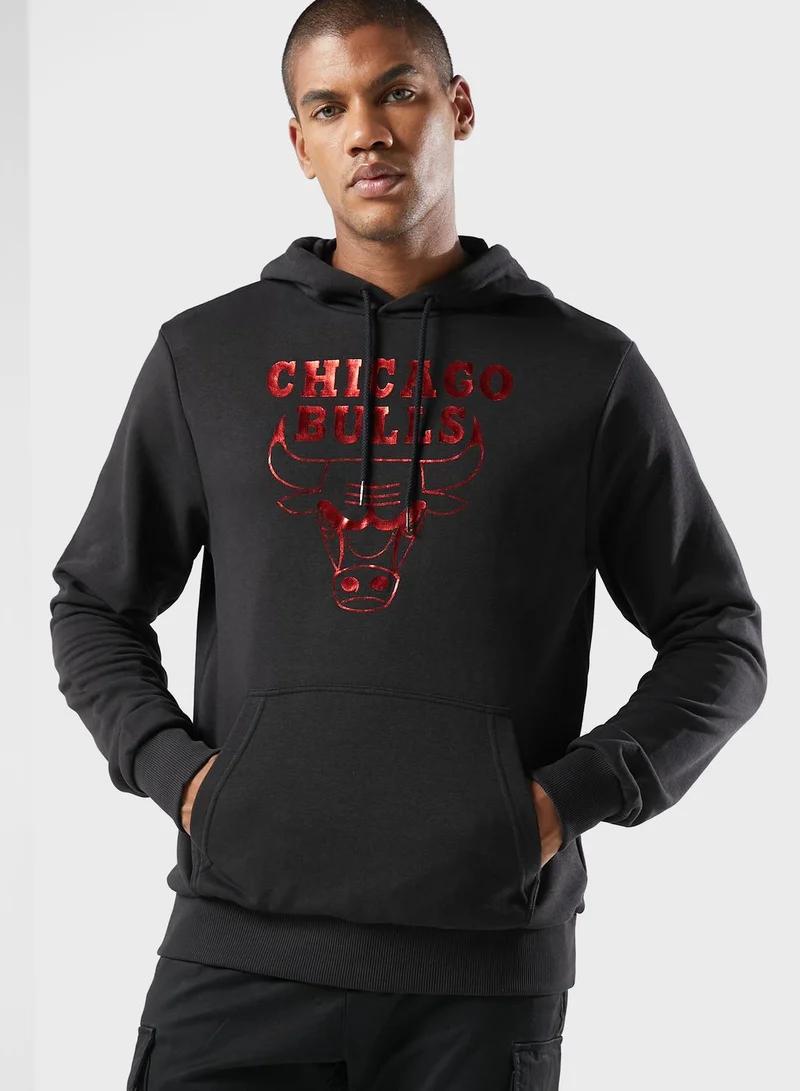 NEW ERA 9Forty Chicago Bulls Logo Hoodie