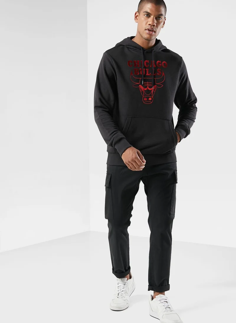 NEW ERA 9Forty Chicago Bulls Logo Hoodie