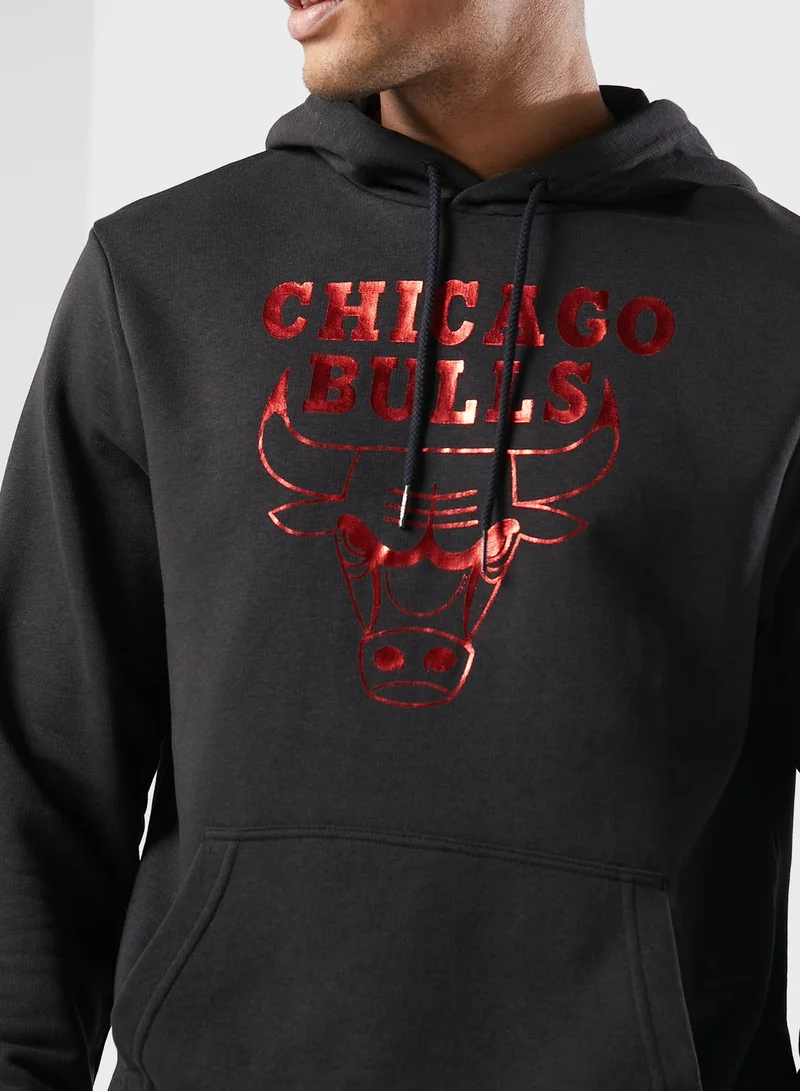 NEW ERA 9Forty Chicago Bulls Logo Hoodie