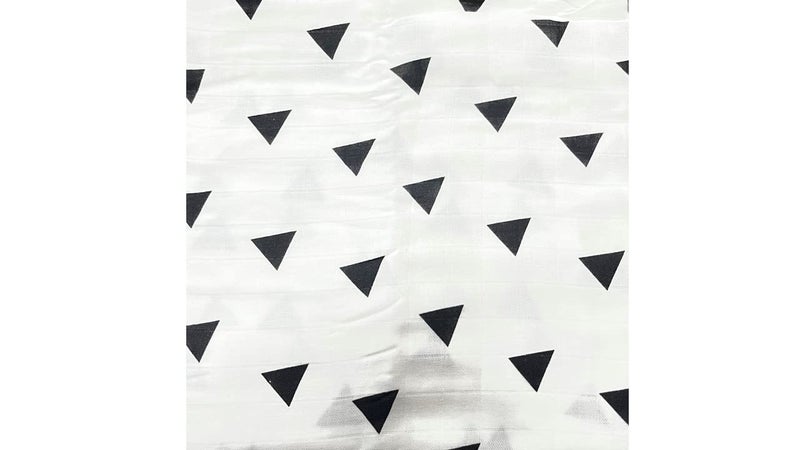 MAHAVEER COTTON منشفة استحمام للأطفال من قطن عضوي ماهافير - عبوة من 2، 120 سم × 120 سم، تري بلس، 400 TC، أبيض - Image 3