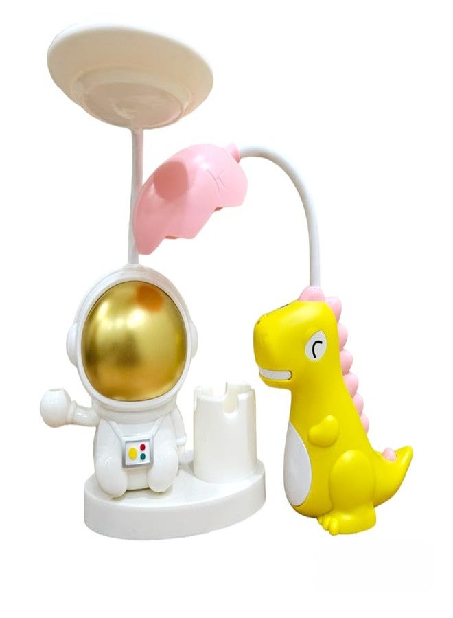 ARUNA DECOR Kids Table Lamp, Portable Table Light, Cute Foldable Reading Light Bedroom Children's Table Lamp for Study | Return Gifts| Night lamp [13 inch] (Dragon & Astronaut) - Image 5