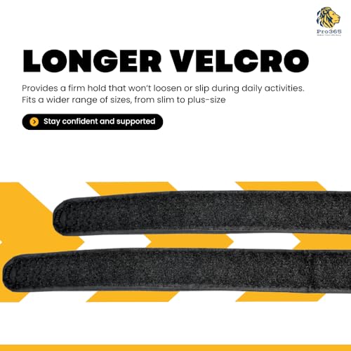 PRO365 Neoprene Posture Corrector| S-XXL Universal Size| Spine Tubes| Premium Body Hugging Fabric| Unisex| Back Support Belt| 1 Year Warranty - Image 4