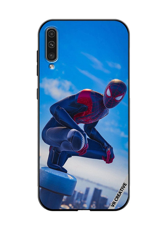 VR CREATIVE Protective Case Cover For Samsung Galaxy A50/A50s Spiderman Design Multicolour - Image 1