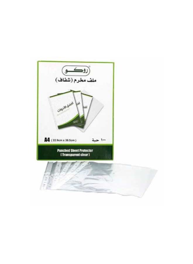 ROCO A4 Topload Opening File Pocket Clear  - Image 1