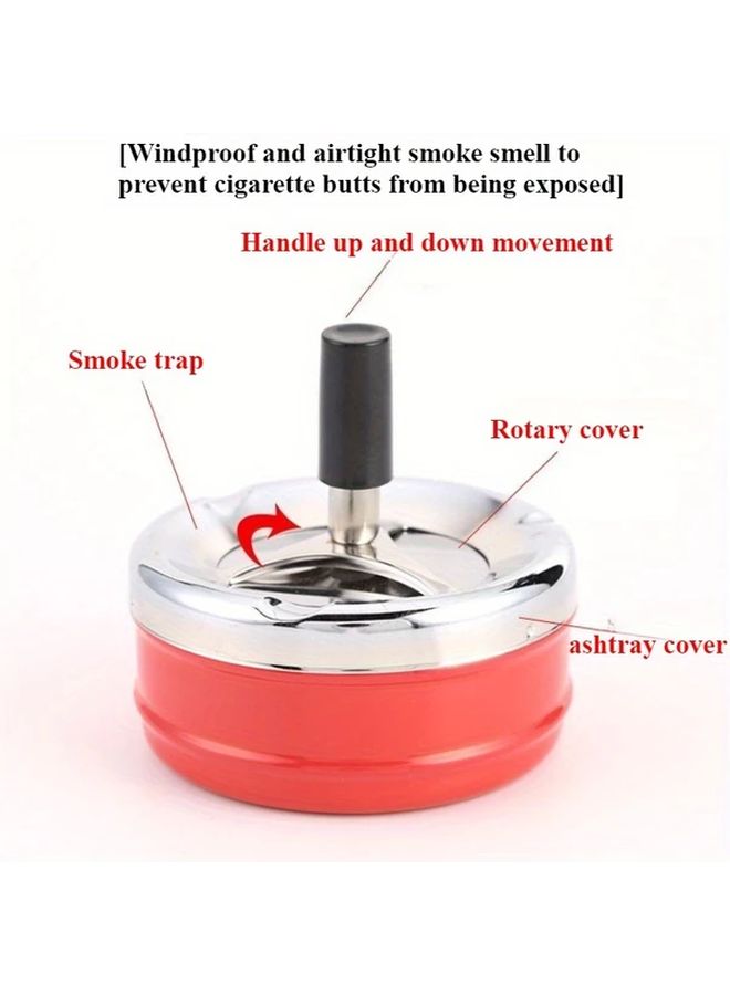 Black Ashtray For Home Decor And Promotional Hotel Gifts - Image 2