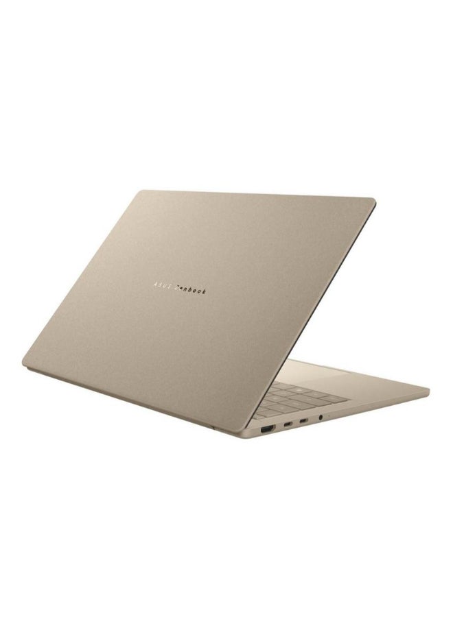 ASUS Zenbook 14 Laptop With 14 Inch WUXGA (1920x1200) Display, AMD Ryzen AI 7 Processor/16GB RAM DDR5/512GB SSD/AMD Radeon Graphics/Windows 11 Home/ English/Arabic Beige - Image 3