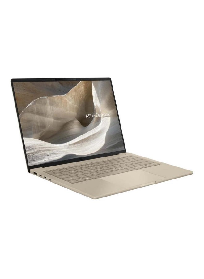 ASUS Zenbook 14 Laptop With 14 Inch WUXGA (1920x1200) Display, AMD Ryzen AI 7 Processor/16GB RAM DDR5/512GB SSD/AMD Radeon Graphics/Windows 11 Home/ English/Arabic Beige - Image 2