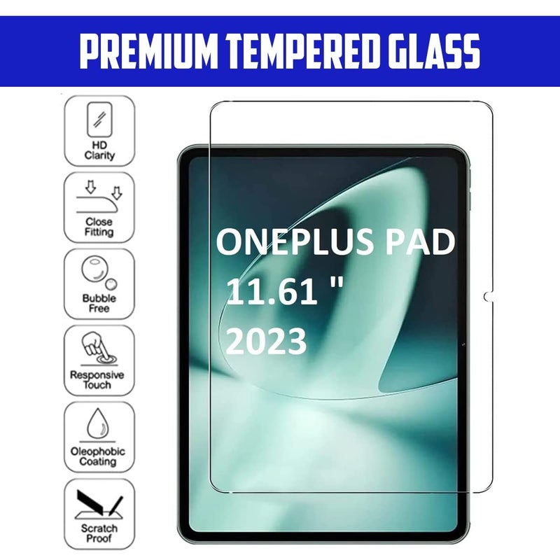 SPCORE Tempered Glass Screen Protector Guard For Oneplus Pad 11.61 Inch Smartphone [Pack Of 1] - Image 2