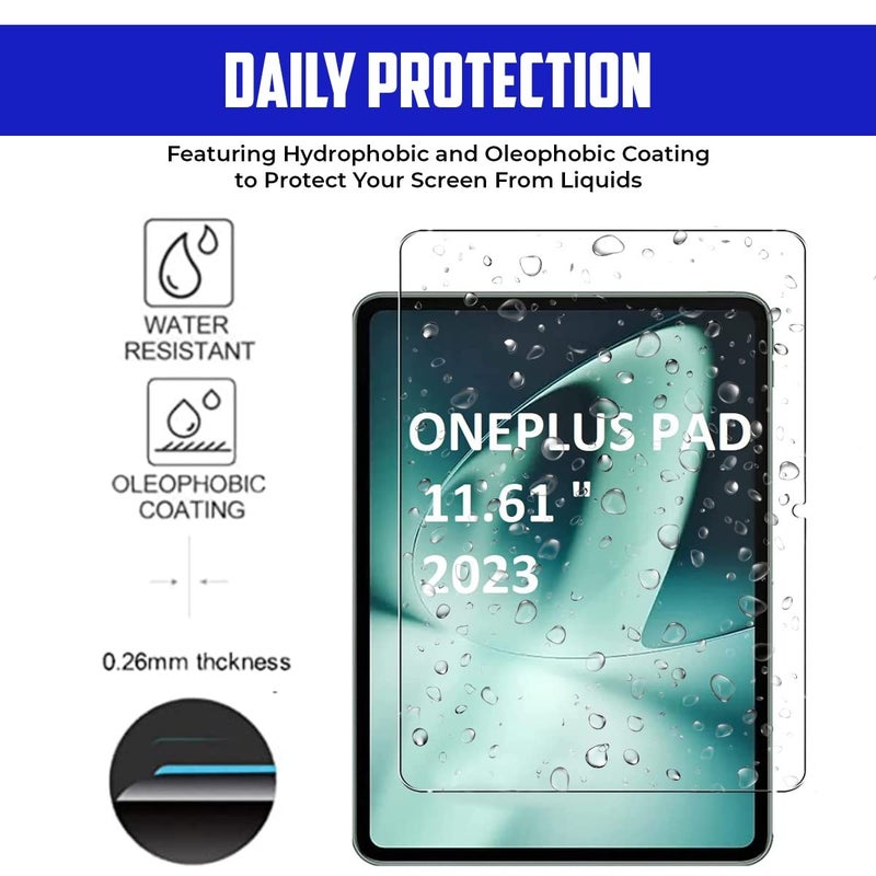 SPCORE Tempered Glass Screen Protector Guard For Oneplus Pad 11.61 Inch Smartphone [Pack Of 1] - Image 4