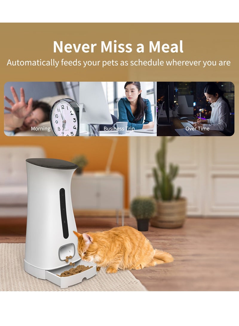 كيدل 7.5L سعة كبيرة التلقائي تغذية الكلب تغذية القطة تغذية الحيوانات الأليفة تغذية ذكية - Image 4