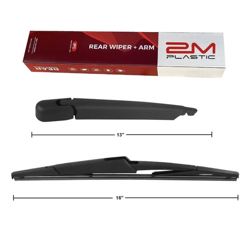 2M PLASTIC Rear Wiper Arm Blade Factory OEM Style Replacement For KIA SEDONA 20062014