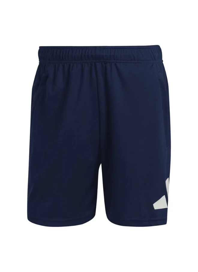 Adidas adidas TR-ES LOGO SHO Blue Training SHORTS for Men - XS5"