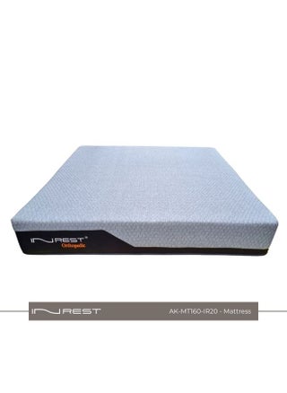 INREST 20 Medical Mattress - Queen Size (160*200 cm), 27 cm Height, High Resilience Foam for Body Support and Maximum Comfort, Vibration Isolation, Back and Joint Support, 5-Year Sagging Warranty, Easy Care Design and Durability - pzsku/ZB98A2F6DB31189C1D116Z/45/_/1731683298/8c2b71b9-7600-4e44-adfd-b12b99b4f165
