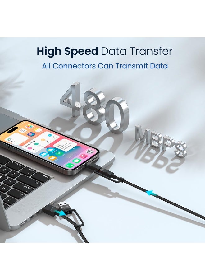 Portronics Omni Cord 60W 4 in 1 Cable - Image 4