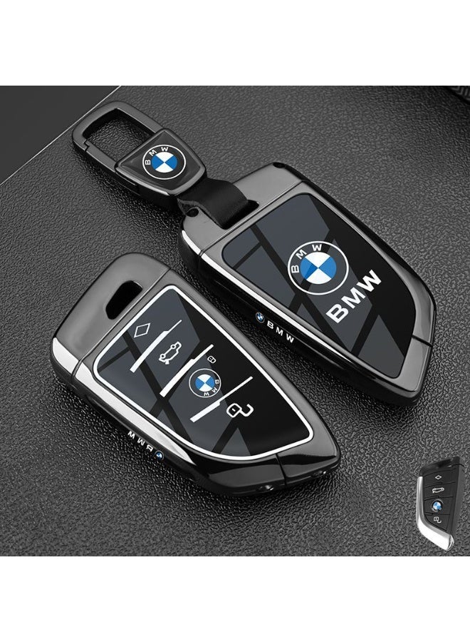 بي إم دبليو مناسب لغطاء مفتاح BMW 530 لسلسلة 3، 325Li، 5 Series، 1 Series، i3، X1، X2، X3، X4، X5، X6 وغيرها من موديلات BMW. غطاء مفتاح فاخر. - Image 1