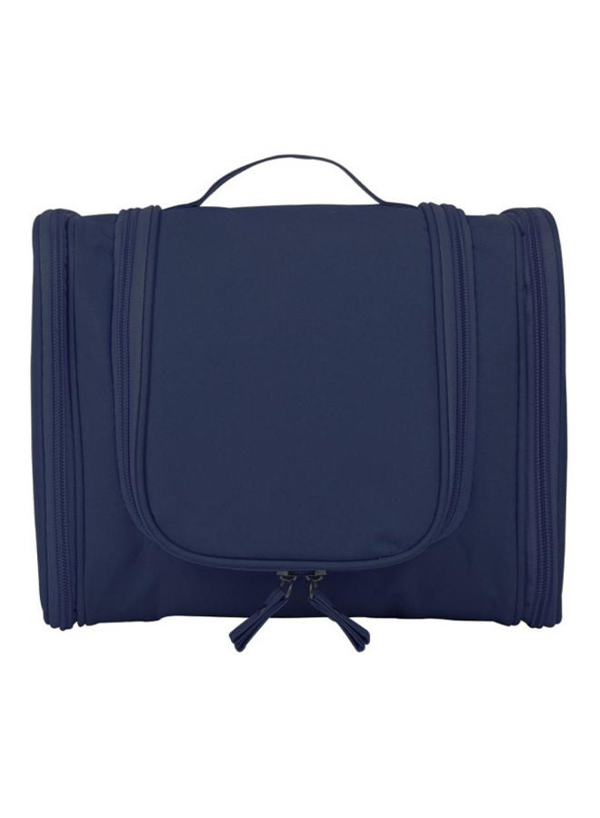 NIBEMINENT Travel Toiletry Storage Makeup Pouch Cosmetic Bag Blue 