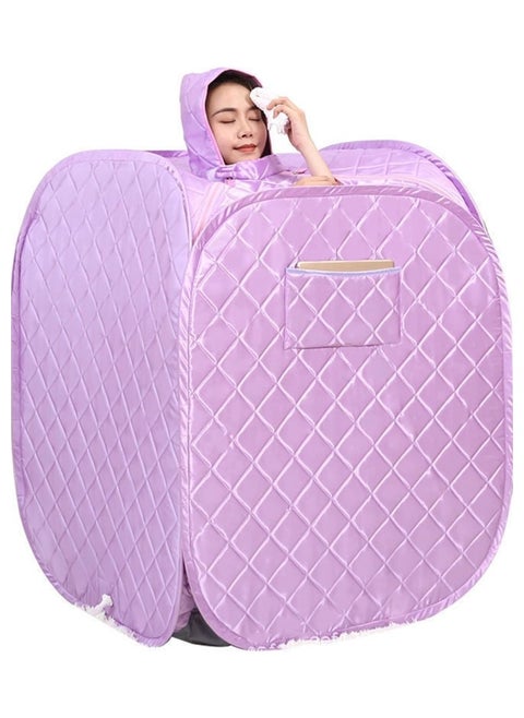 Portable Sauna for Household Use Full-body Sweating Foldable Sauna Tent with Attached Steam Generator