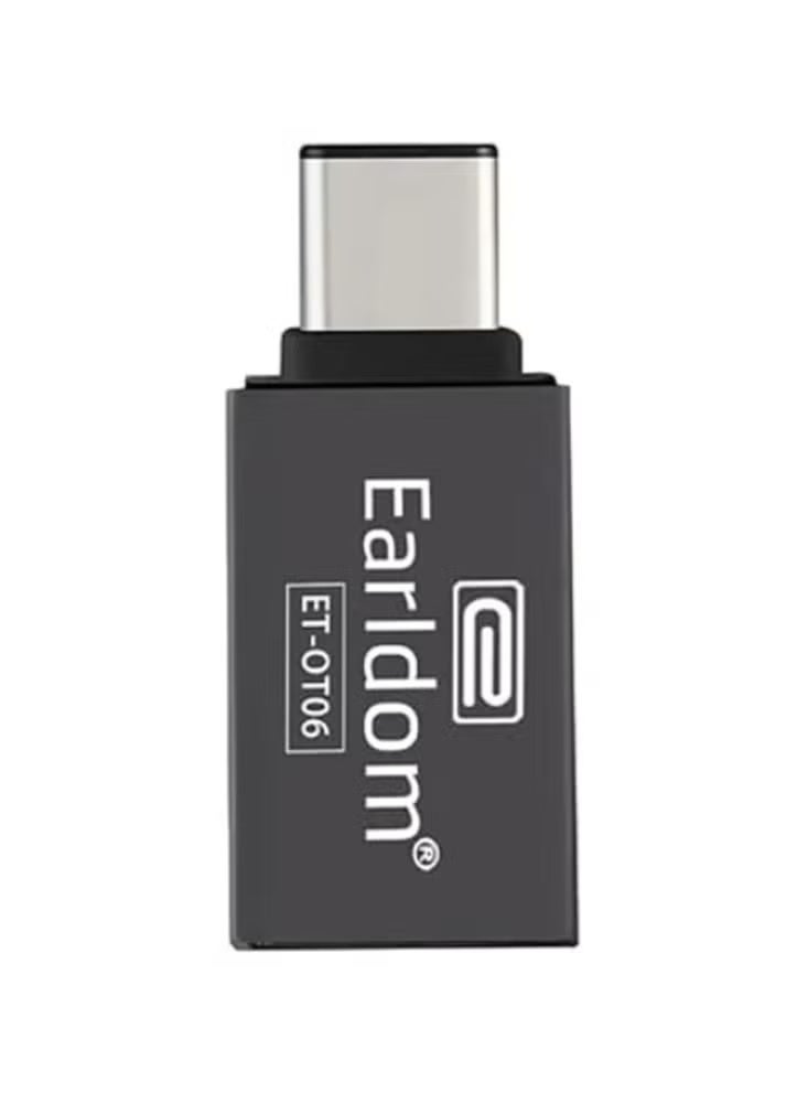 أيرلدوم محول OTG من USB 3.1 إلى USB-C من ايرلدوم ET-OT06 – لنقل البيانات سريع – وصلة تحويل للجوال والكمبيوتر - Image 3