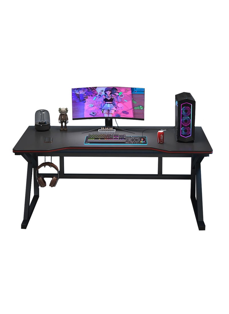 Computer Table, K-Shaped Table Leg Design Game Table, E-Sports Table, Office Desk, Suitable For Living Room, Bedroom, Office 120x74x60cm - pzsku/ZB98A6F110AC6137F5501Z/45/_/1726133991/5c8ff686-c3d3-4629-8e64-97fc898e6c26