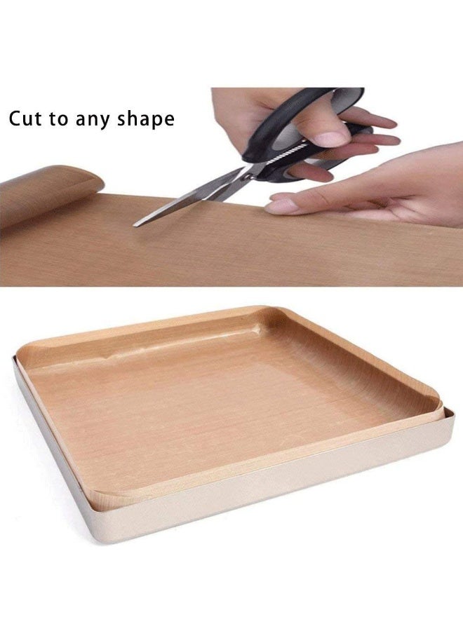 شابية عبوة من 3 قطع من ورق تيفلون PTFE لطباعة المطبوعات الحرارية، غير لاصق، مقاس 40 × 60، حصيرة حرفية مقاومة للحرارة وقابلة لإعادة الاستخدام - Image 5