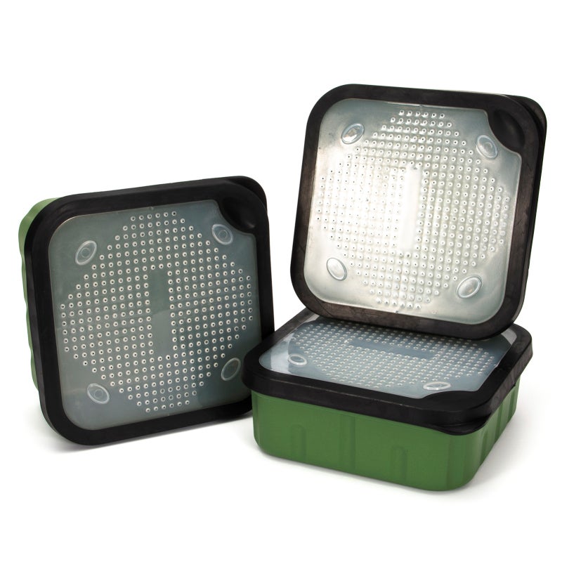 Fishing Box: Small PP Material High-Strength Durable Container - Breathable Lid Air Vents Sealable Silicone Rings Storage Box for Outdoor Fishing Gear Accessories - Image 3