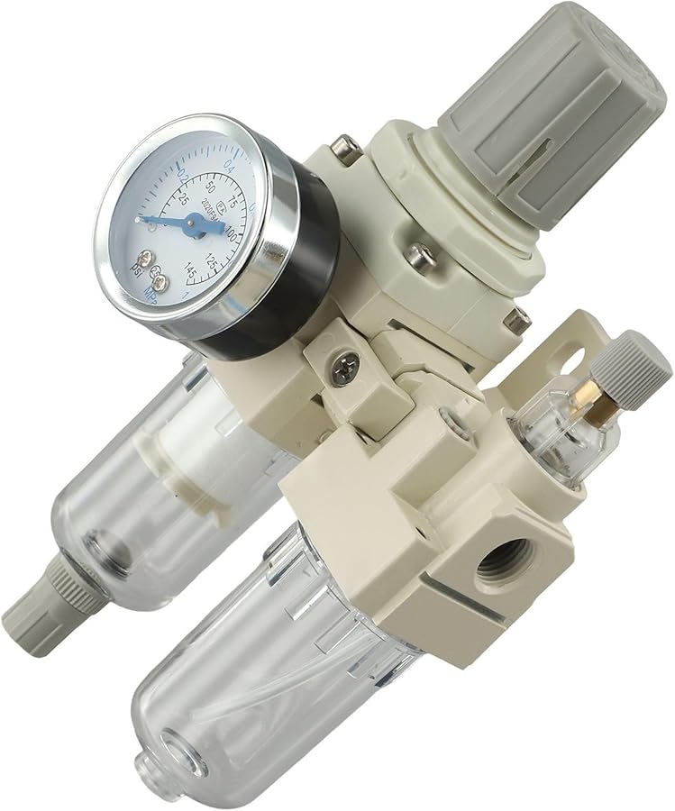 1 4 Inch Compressed Air Filter Water Oil Trap Separator Advanced Filtration System - Image 1