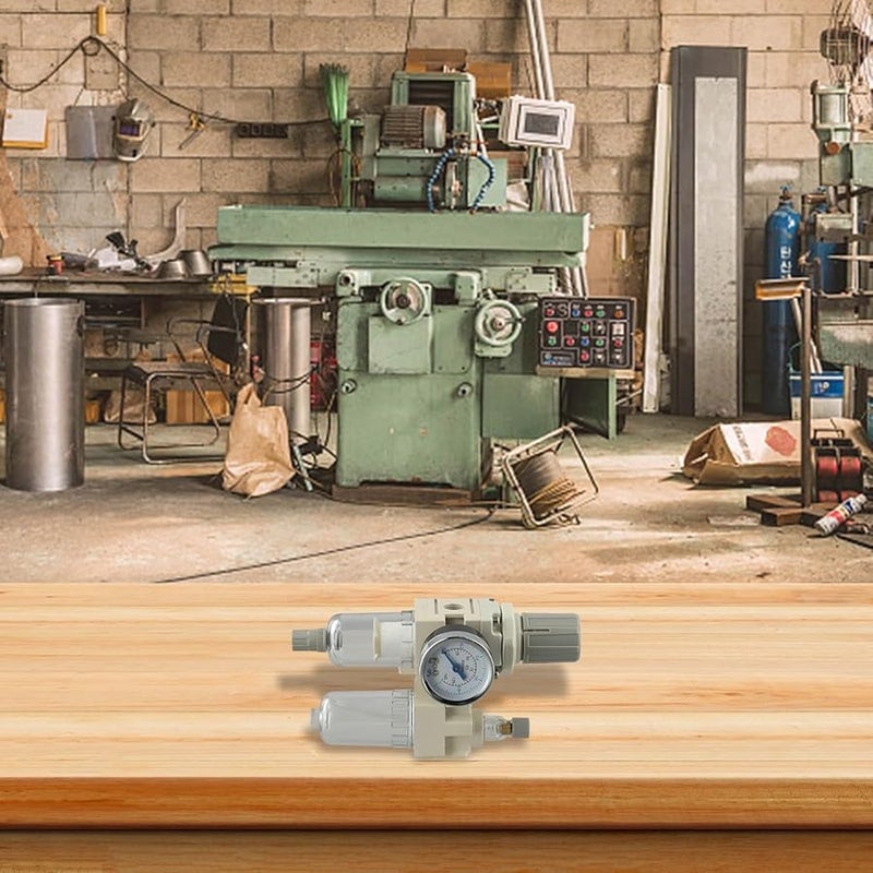 1 4 Inch Compressed Air Filter Water Oil Trap Separator Advanced Filtration System - Image 2