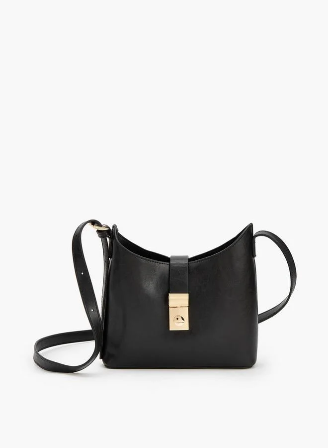 Flora Bella By Shoexpress Adjustable Shoulder Strap Crossbody Bag with Pouch