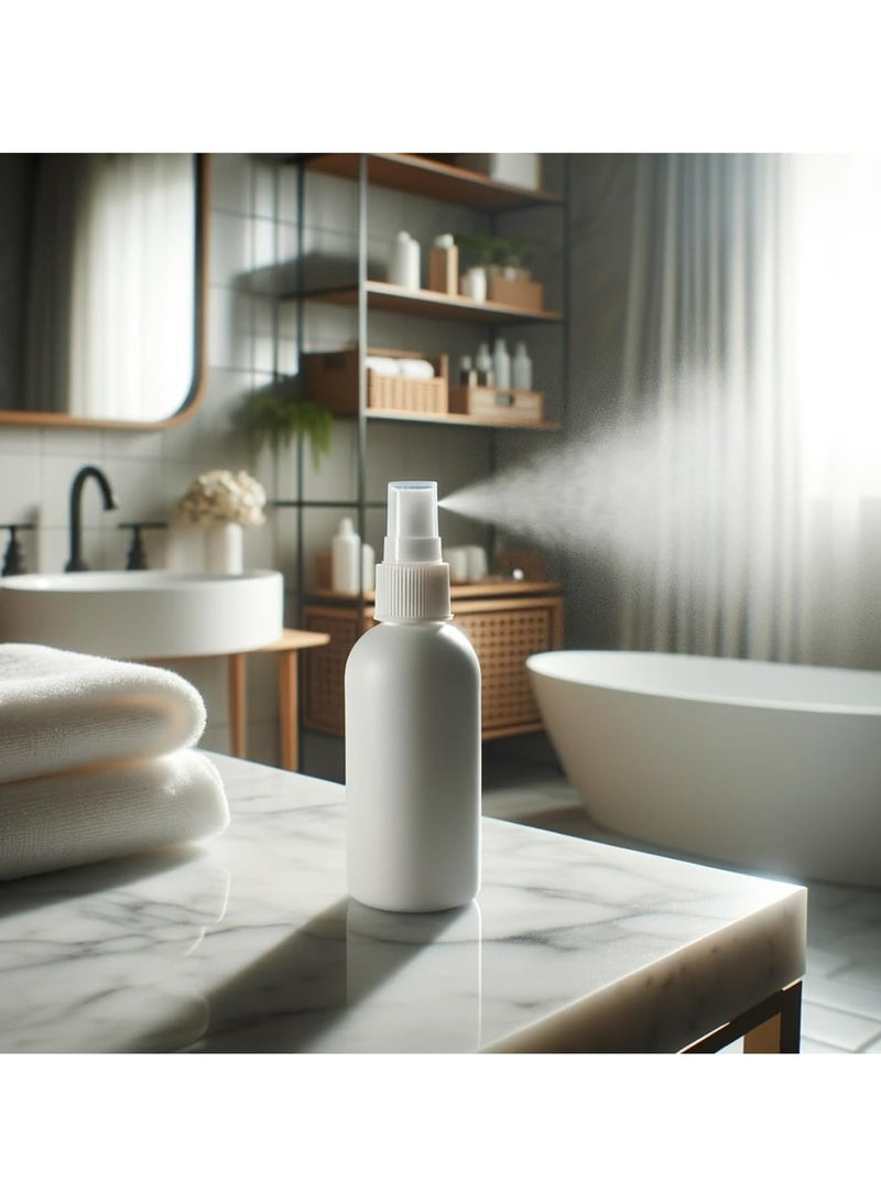 Loquat 4pcs 100ml Fine Mist Spray Bottles - Refillable Clear Travel Bottle Set for Perfume, Cosmetic Essential Oil and More - Image 4