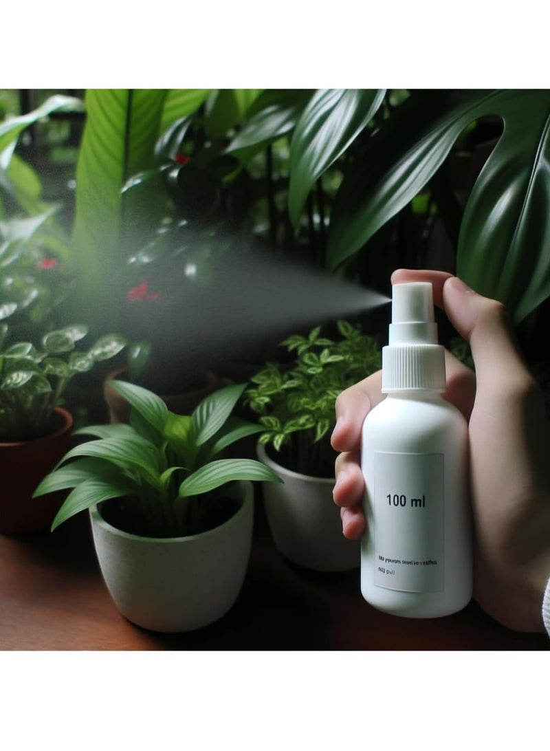 Loquat 4pcs 100ml Fine Mist Spray Bottles - Refillable Clear Travel Bottle Set for Perfume, Cosmetic Essential Oil and More - Image 5