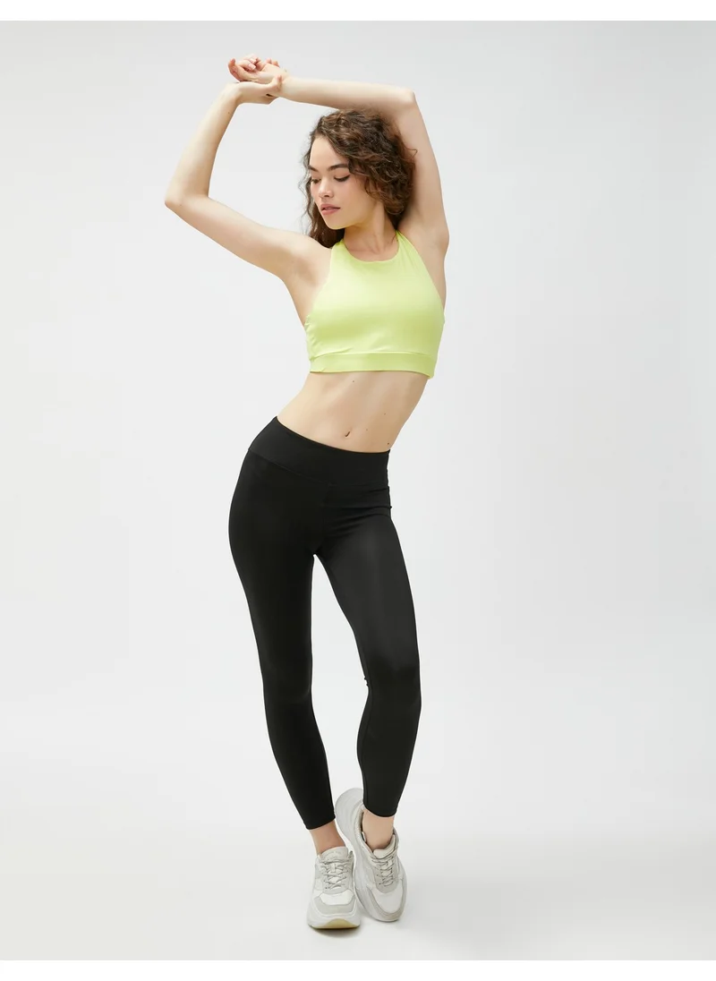 كوتون Cross Strap Sports Bra Without Cups Without Wire