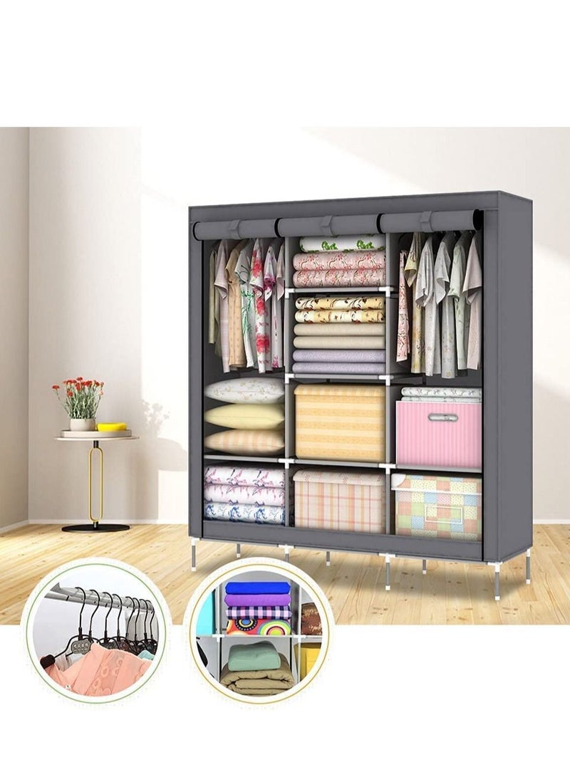 Safari Portable Closet Grey - Image 3