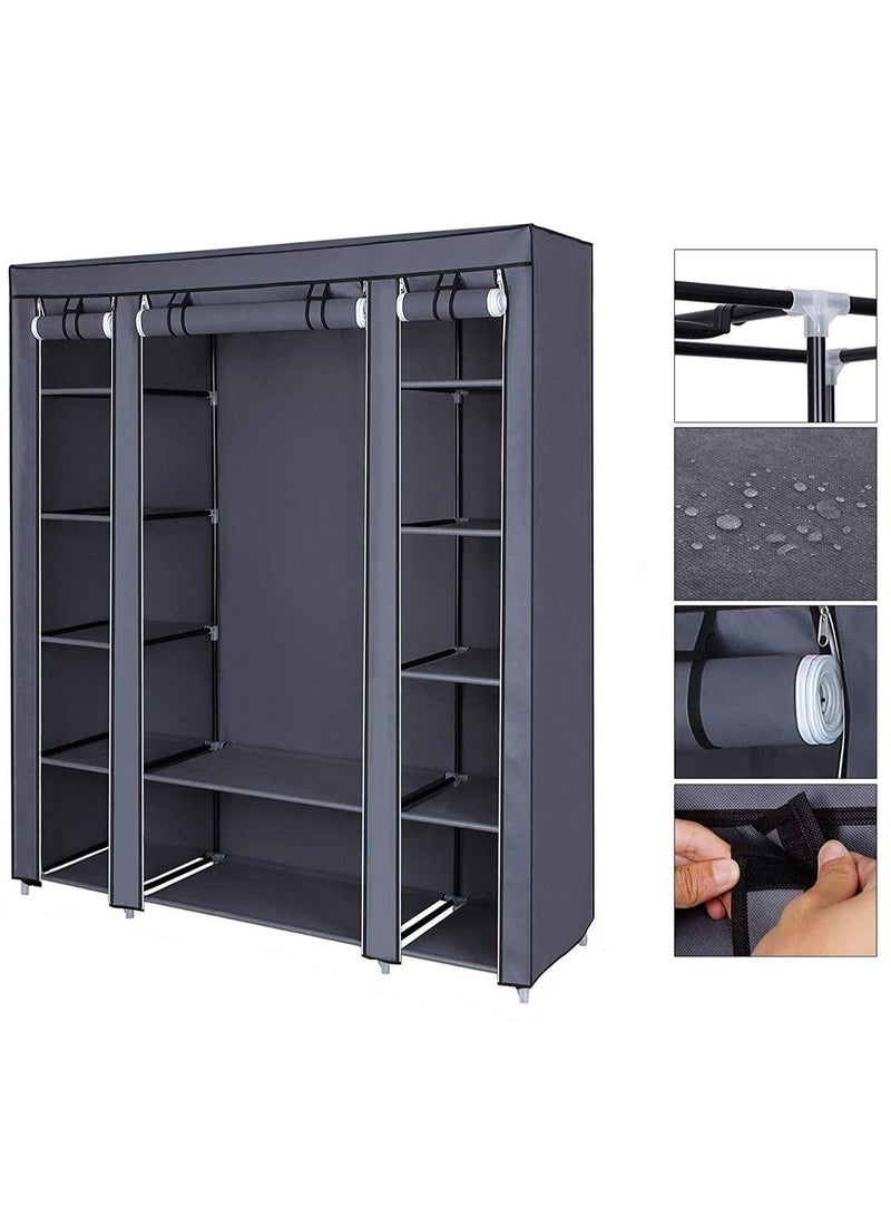 Safari Portable Closet Grey - Image 2