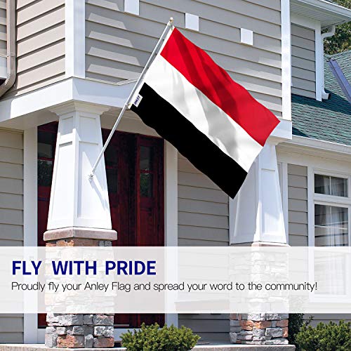 ANLEY Fly Breeze 3x5 Feet Yemen Flag - Vivid Color and Fade proof - Canvas Header and Double Stitched - Republic of Yemen Flags Polyester with Brass Grommets 3 X 5 FT - Image 2