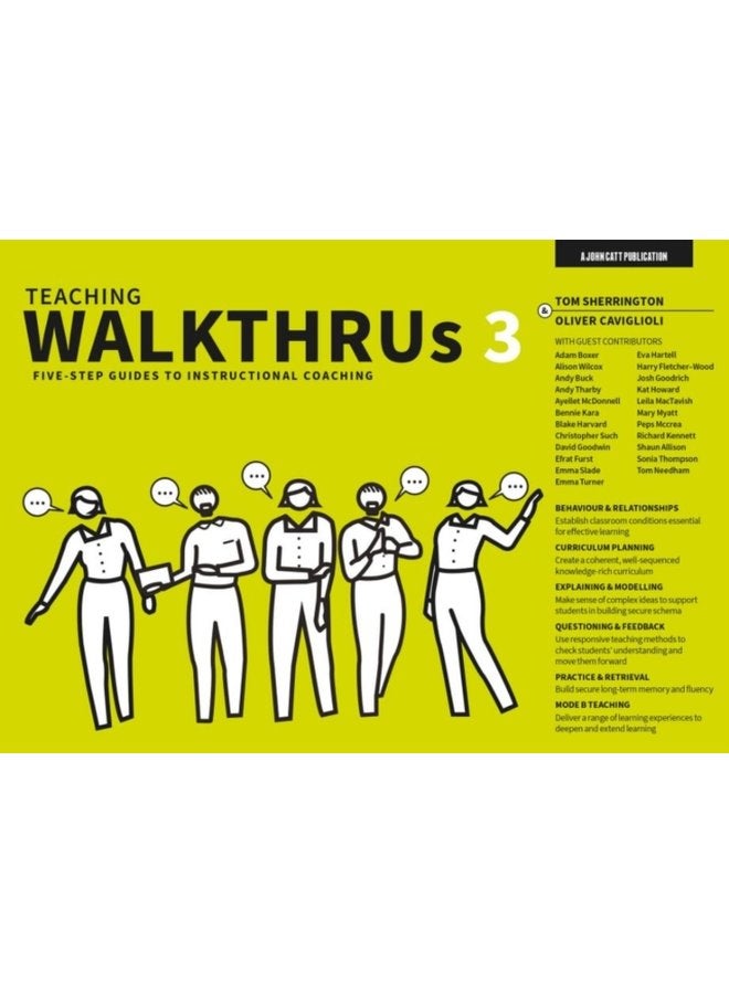 Teaching WalkThrus 3 Five step guides to instructional coaching - Paperback