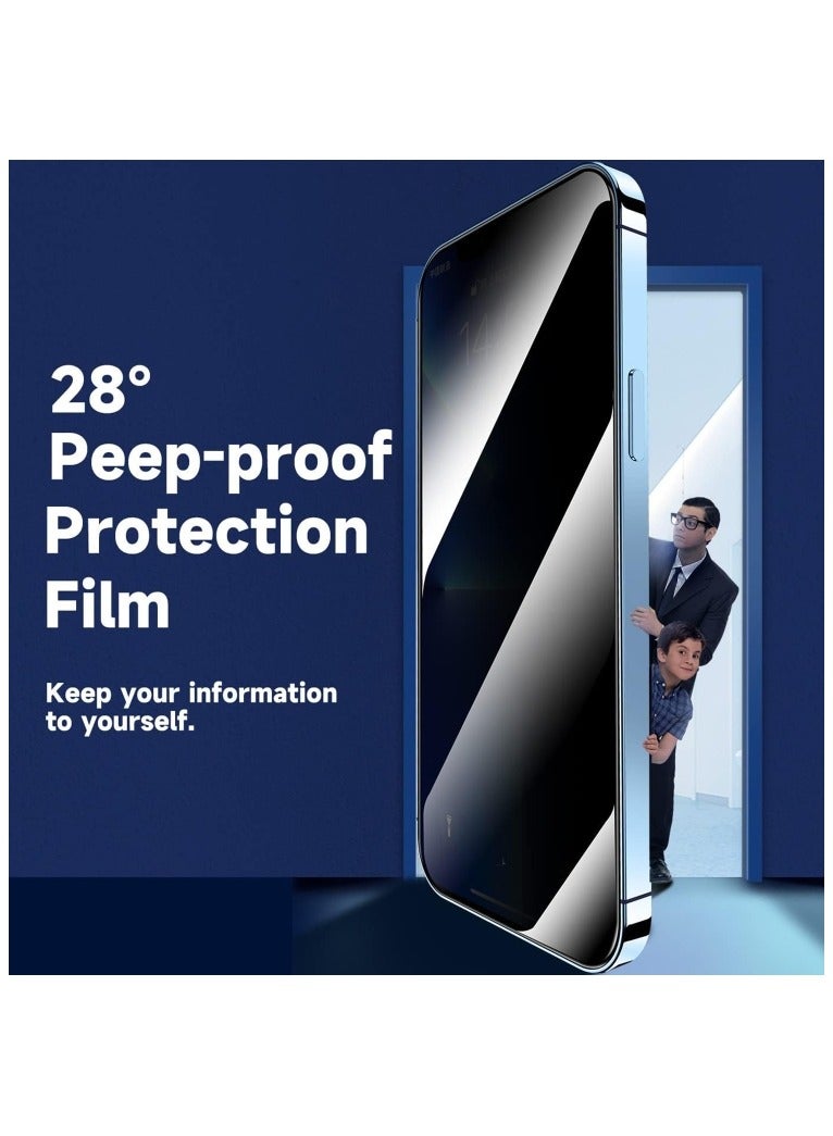 Raxoom Screen Protector for iPhone 16 Plus ,Tempered Glass 9H Case Friendly, HD Clear, Anti- Scratch, Oil Proof, Anti- Fingerprint, (black) - Image 5