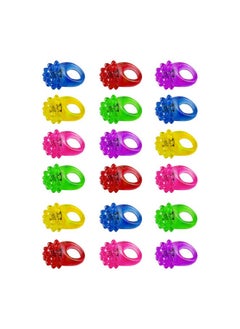 Flashing Colorful Led Light Up Bumpy Jelly Rubber Rings Finger Toys For Parties, Event Favors, Raves, Concert Shows, Gifts (18 Pack) - pzsku/ZB98B5313F583BC2121BBZ/45/_/1733730206/3fae1564-78a3-4ff7-8c5d-0ab50b295bd4