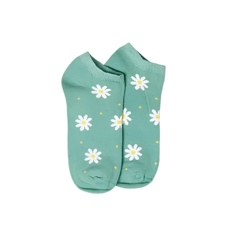 Katia&Bony Daisy Short Socks - Green