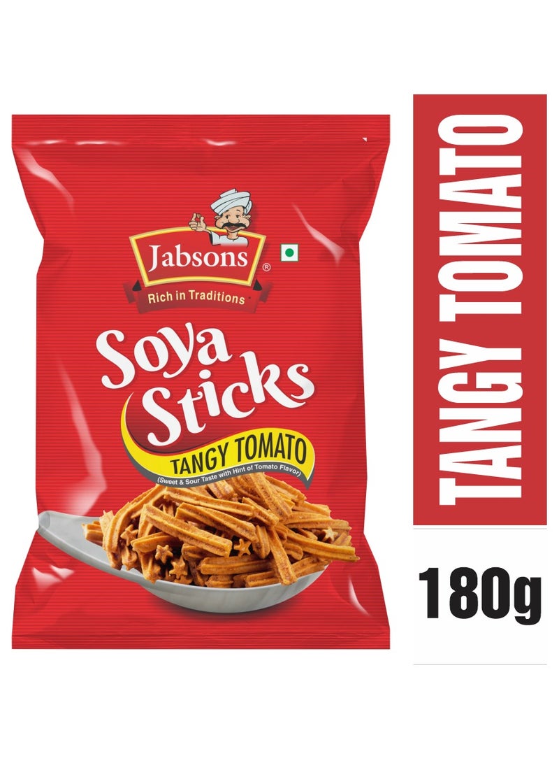 Jabsons Soya Sticks Tangy Tomato (180g) - Image 1