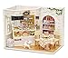 Kisoy Romantic and Cute Dollhouse Miniature DIY House Kit Creative Room Perfect DIY Gift for FriendsLovers and Families Cake Diary - Image 4