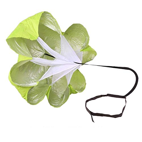 IRIS Fitness Speed Parachute Resistance Sprint Trainer - Speed Training Parachute Helps Maximize Acceleration and Top Running Speed Through Resistance and Overspeed Training (Green) - Image 1