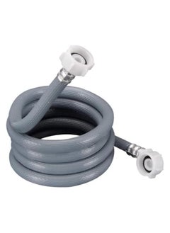 Oasisgalore Universal Inlet Hose for Washing Machine & Dishwasher - 3/4 inch Connection, Flexible, Explosion-Proof, Grey, 150cm  - Image 2