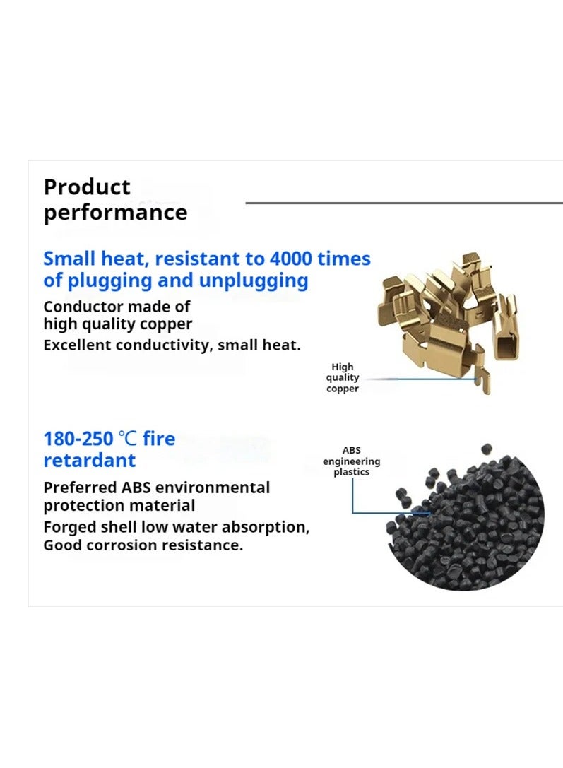 UK to EU AC travel plug adapter - Image 4