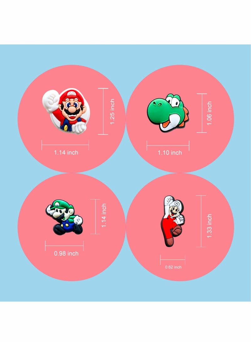 Excefore Shoe Decoration Charms, 25 Pcs Croc Pins Sandals Buckle Party Birthday Gift Bracelet Wristband Decorations for Adult Men Women Kids - Image 3