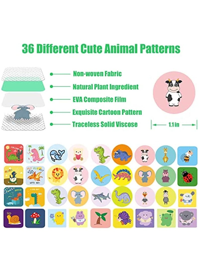 Generic 72 Pack Mosquito Patches Stickers for Kids Adult Outdoor Indoor Travel, Natural Plant Based Ingredients Mosquito Stickers with 4 Pack Mosquito Repellent Bracelets  - Image 3