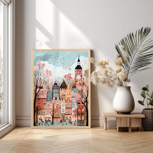 DAZZLEDOTS Diamond Art Kits for Adults, Landscape 5D Diamond Painting Kit for Beginners, DIY Round Full Drill Painting with Gem Art Craft Kits for Home Wall Decor 12x 16 Inch - Image 3