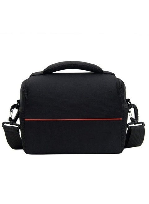 Digital Camera Bag - Multi-Functional Professional Shoulder Crossbody Bag for DSLR Cameras, DVs, Long Zoom Lenses, Fishing Lights, and Instruments - Organized Compartments - 14*19*25cm