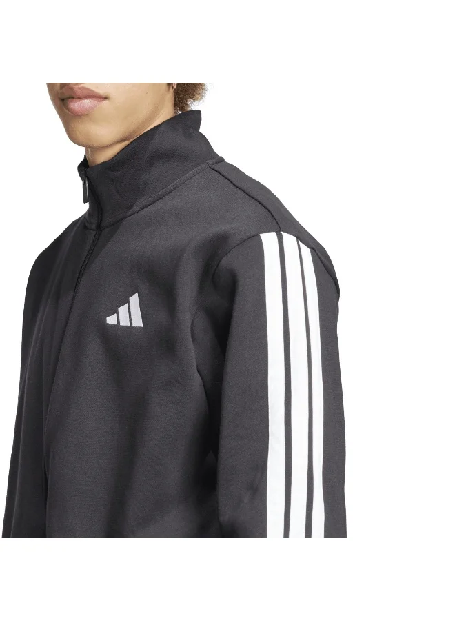 Adidas Adidas M 3S Fl Tt Ts Black Tracksuit Suits For Men