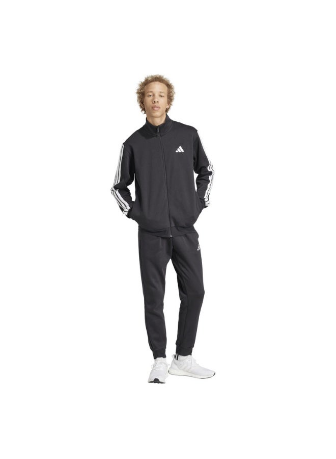 Adidas M 3S Fl Tt Ts Black Training Suits For Men XS - Image 4